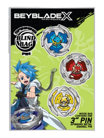 Beyblade X Random Spinning Enamel Pin Gallery Image 2