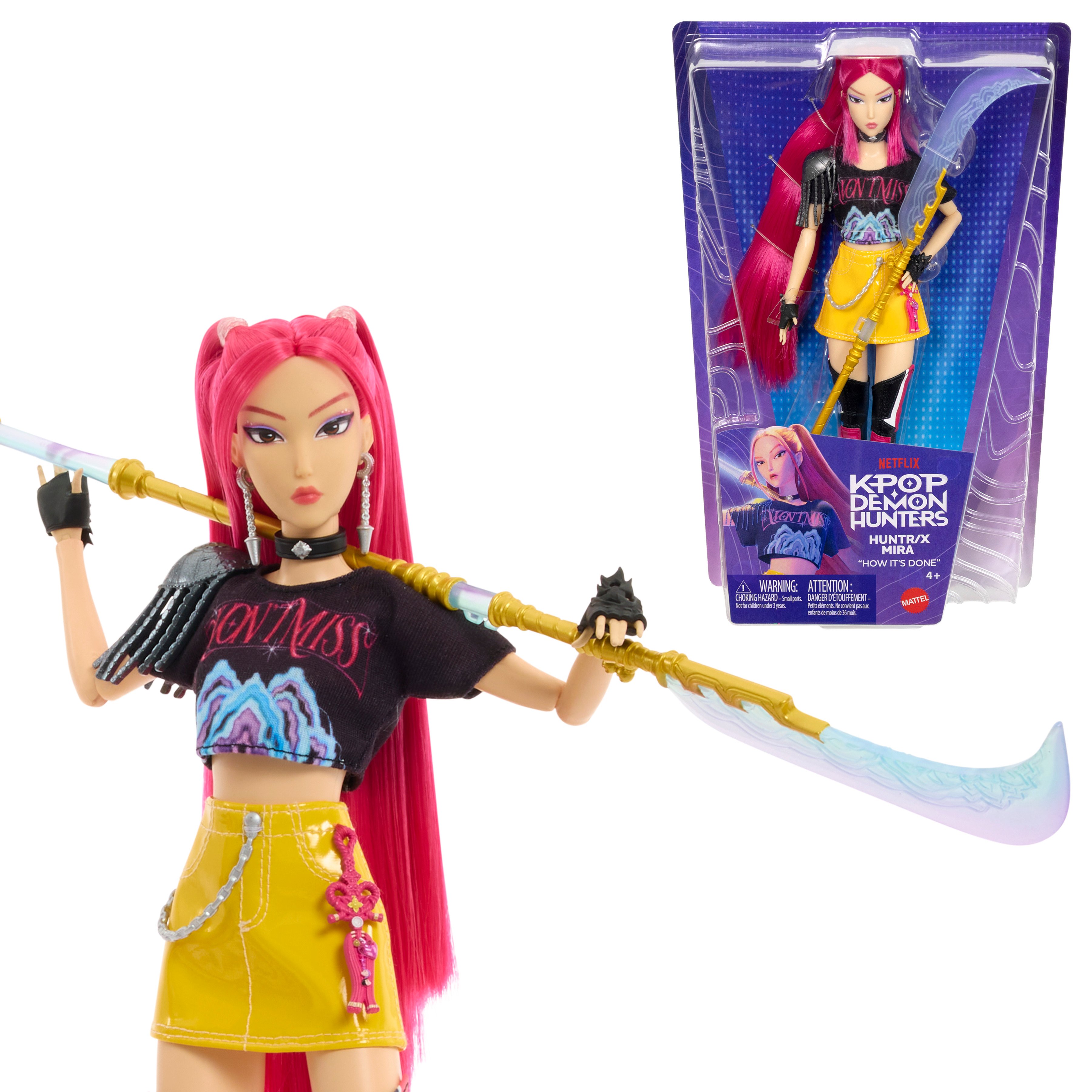KPop Demon Hunters HUNTR/X Mira "How It's Done" Doll Gallery Image 8