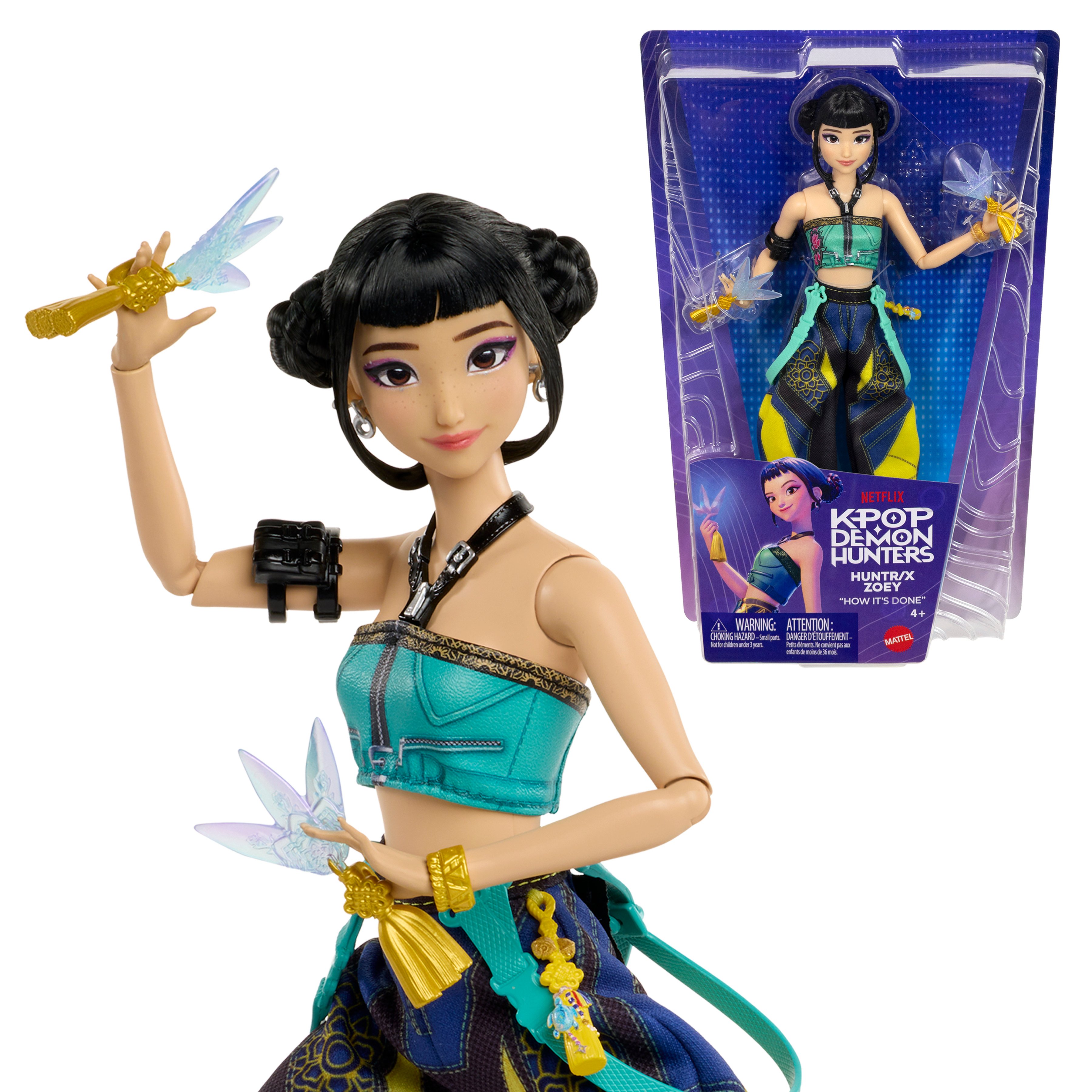 KPop Demon Hunters HUNTR/X Zoey "How It's Done" Doll Gallery Image 8