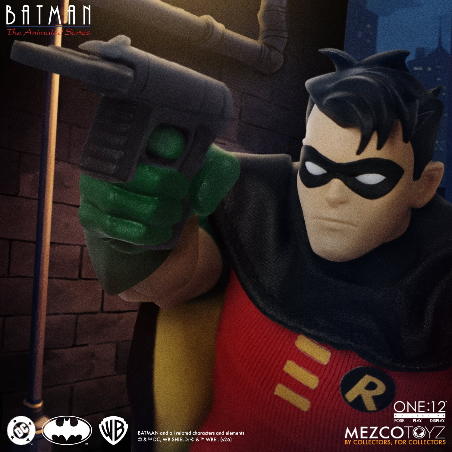 値*。様 【デザイナーズソフビ】jzl_mode×robinceramicstu Batman: The Animated Series One:12 Collective Robin Action Figure