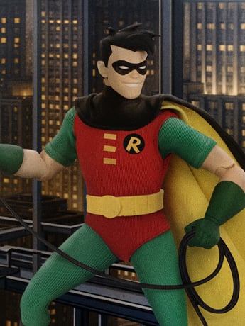 値*。様 【デザイナーズソフビ】jzl_mode×robinceramicstu Batman: The Animated Series One:12 Collective Robin Action Figure
