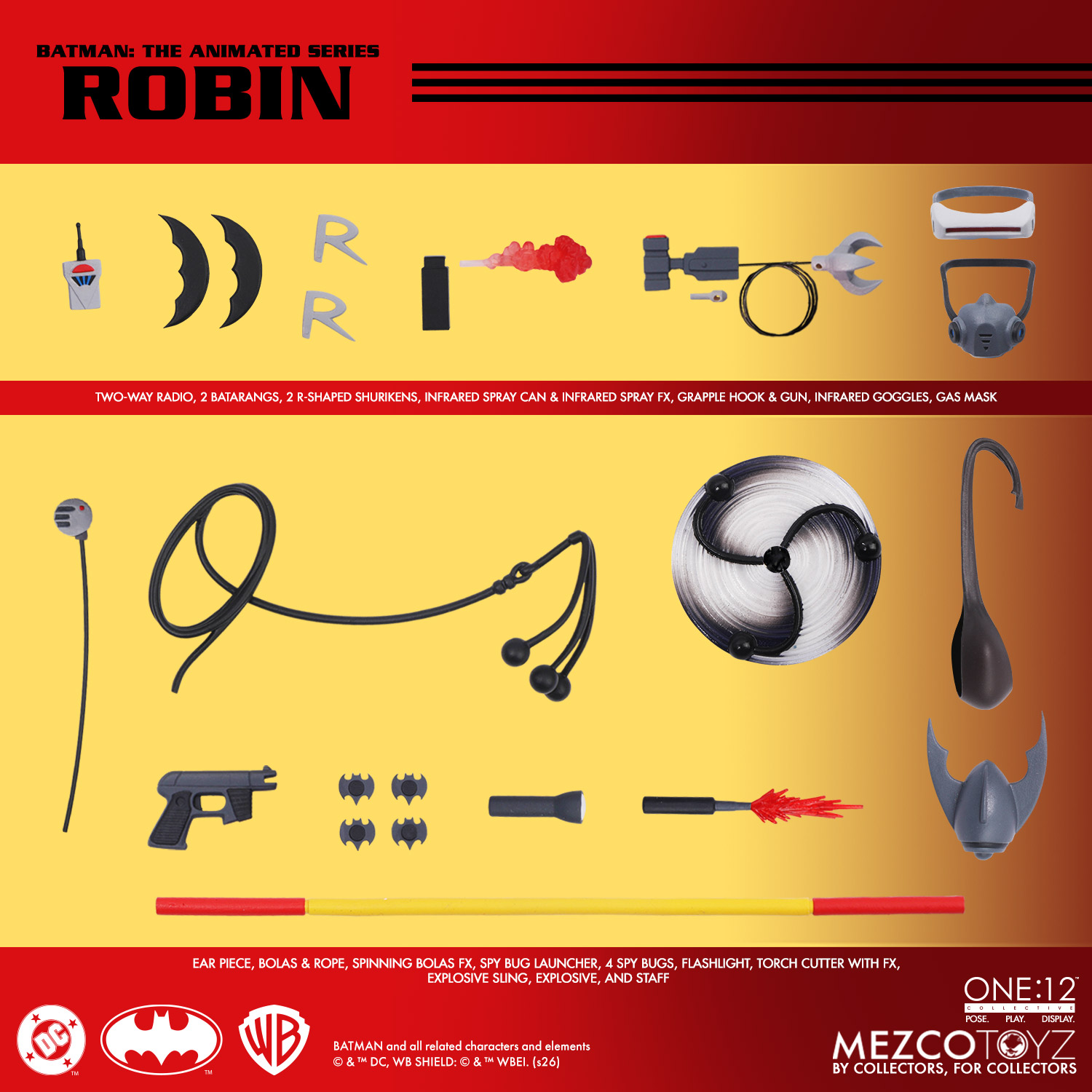 Batman: The Animated Series One:12 Collective Robin Action Figure Gallery Image 23