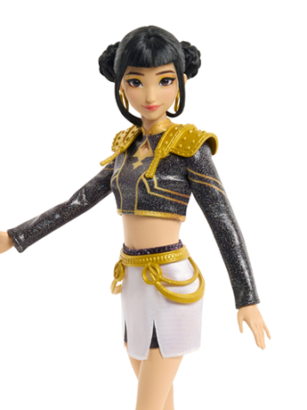 Image of KPop Demon Hunters HUNTR/X Zoey "Golden" Singing Fashion Doll
