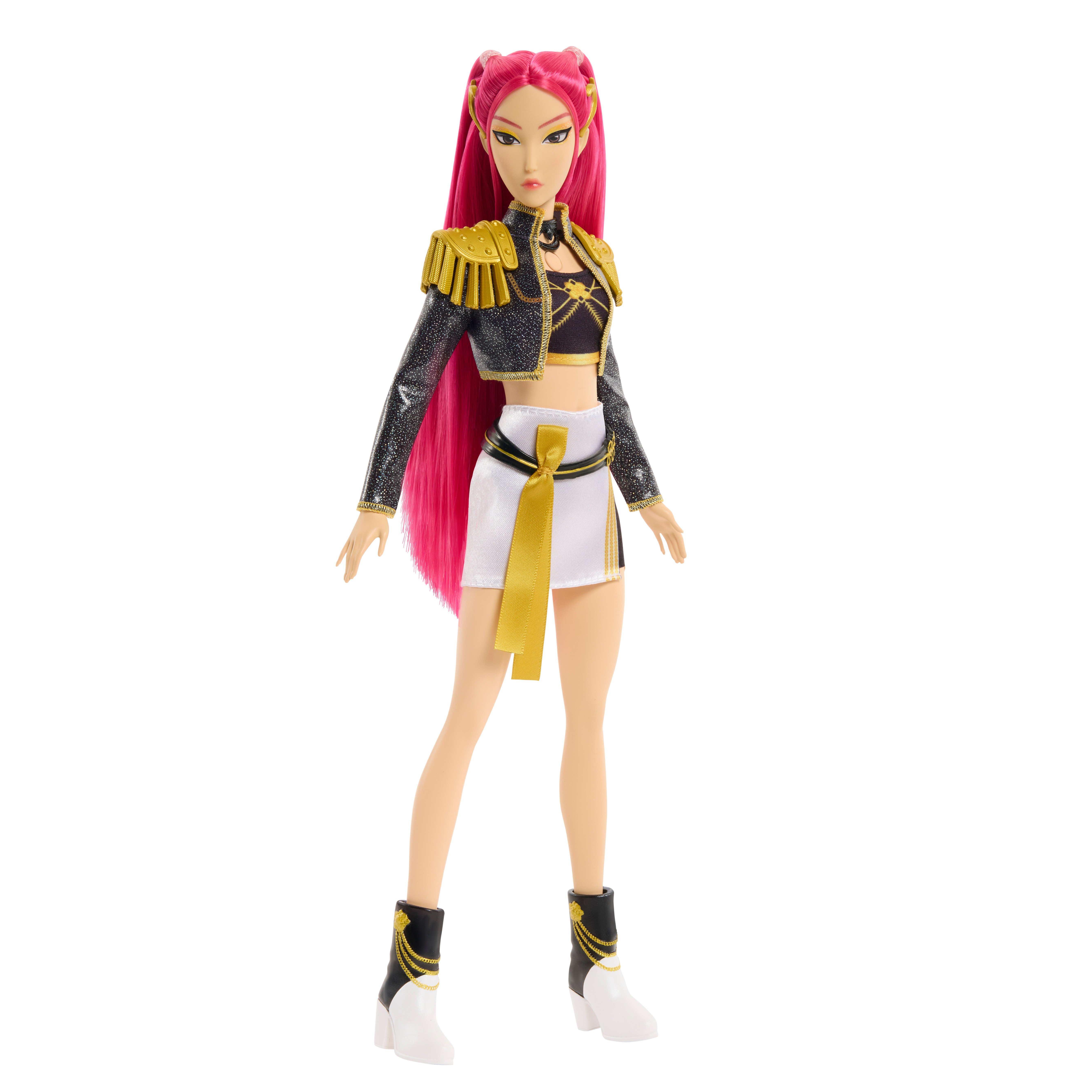 KPop Demon Hunters HUNTR/X Mira "Golden" Singing Fashion Doll Gallery Image 4