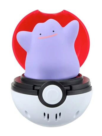 Pokemon Pyokopunyu Ditto Press & Pop Pokeball Gallery Image 2