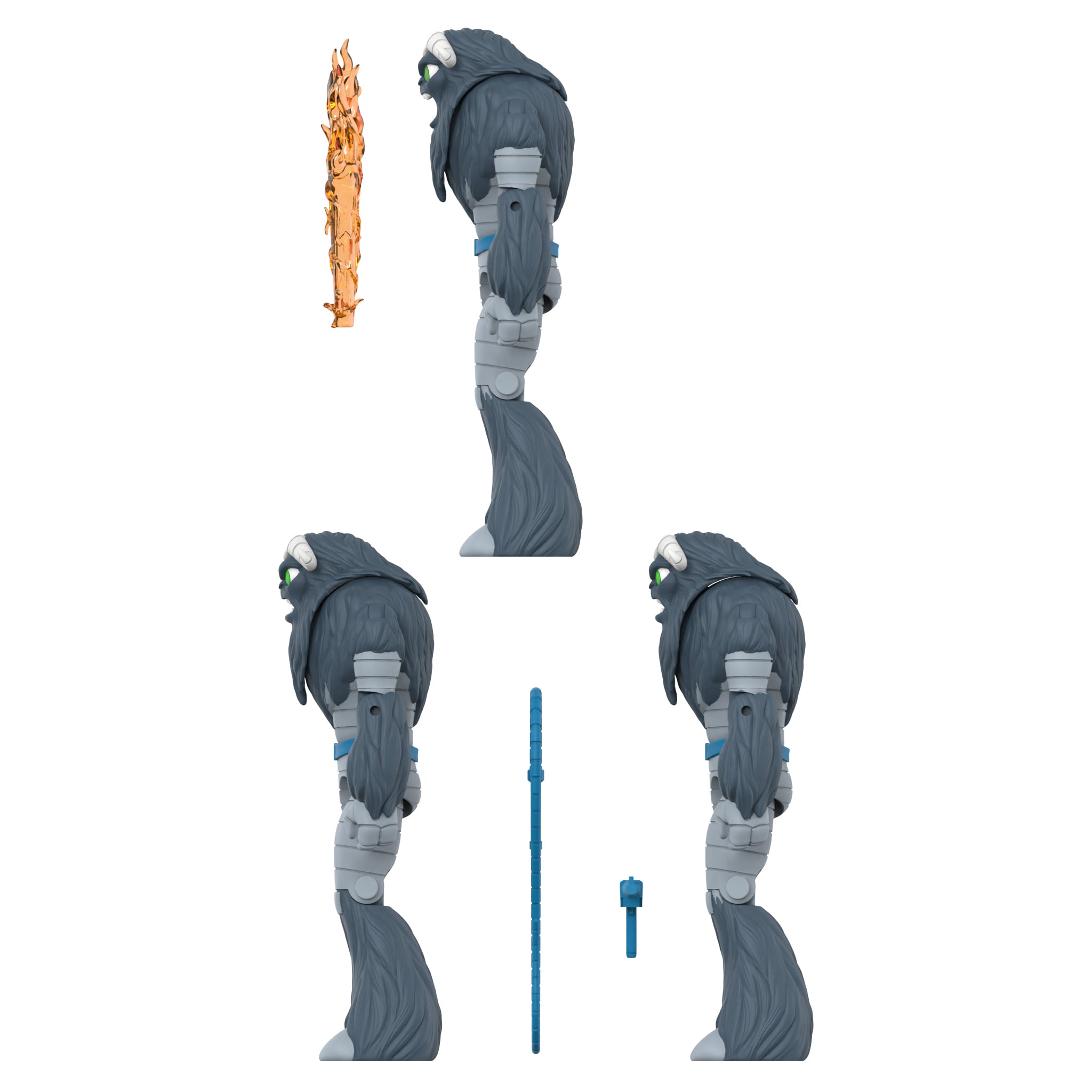 G.I. Joe ReAction+ Fatal Fluffy Force Pack BBTS Exclusive Action Figure Three-Pack Gallery Image 8