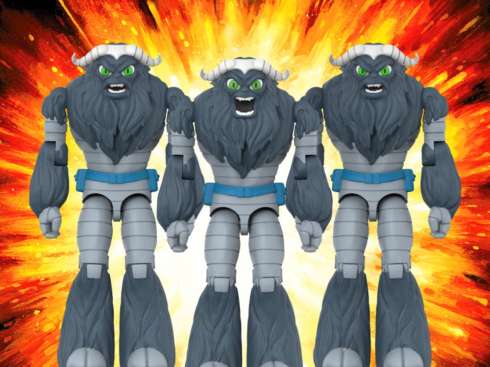 Image of G.I. Joe ReAction+ Fatal Fluffy Force Pack BBTS Exclusive Action Figure Three-Pack