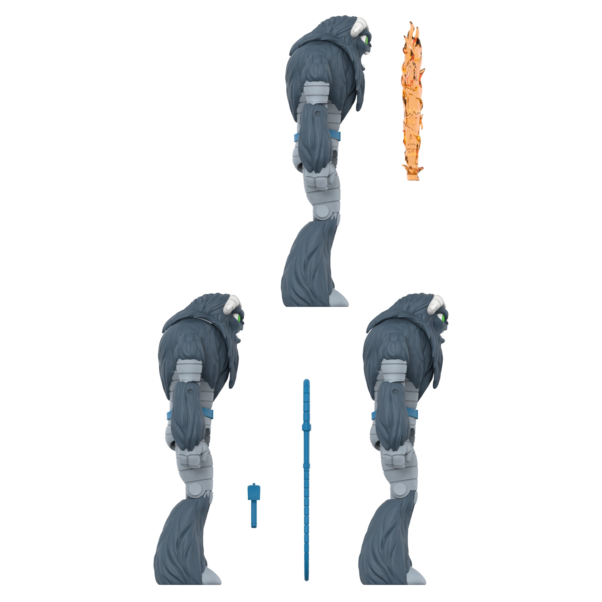 G.I. Joe ReAction+ Fatal Fluffy Force Pack BBTS Exclusive Action Figure Three-Pack Gallery Image 7