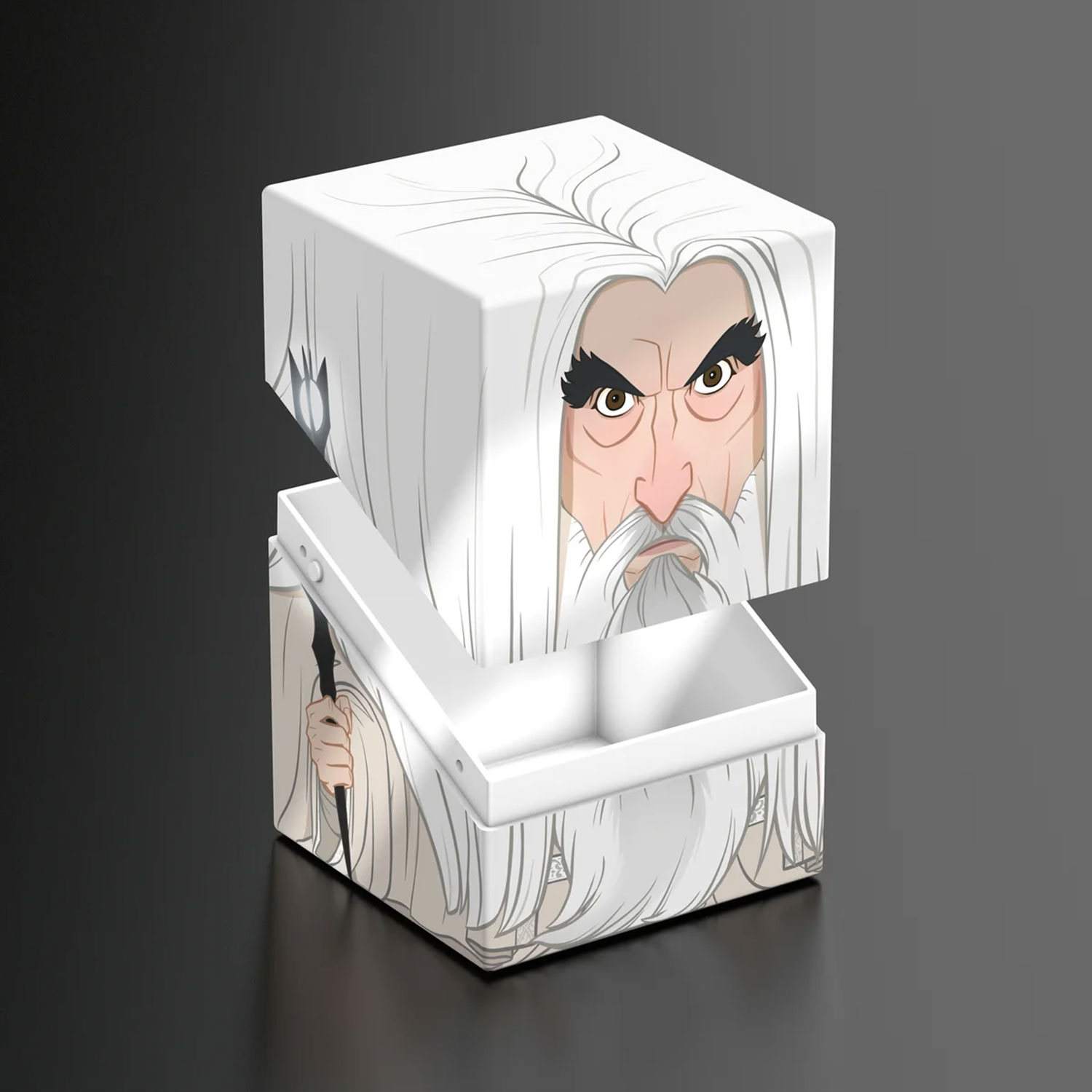 The Lord of the Rings Squaroes Saruman Deck Box
