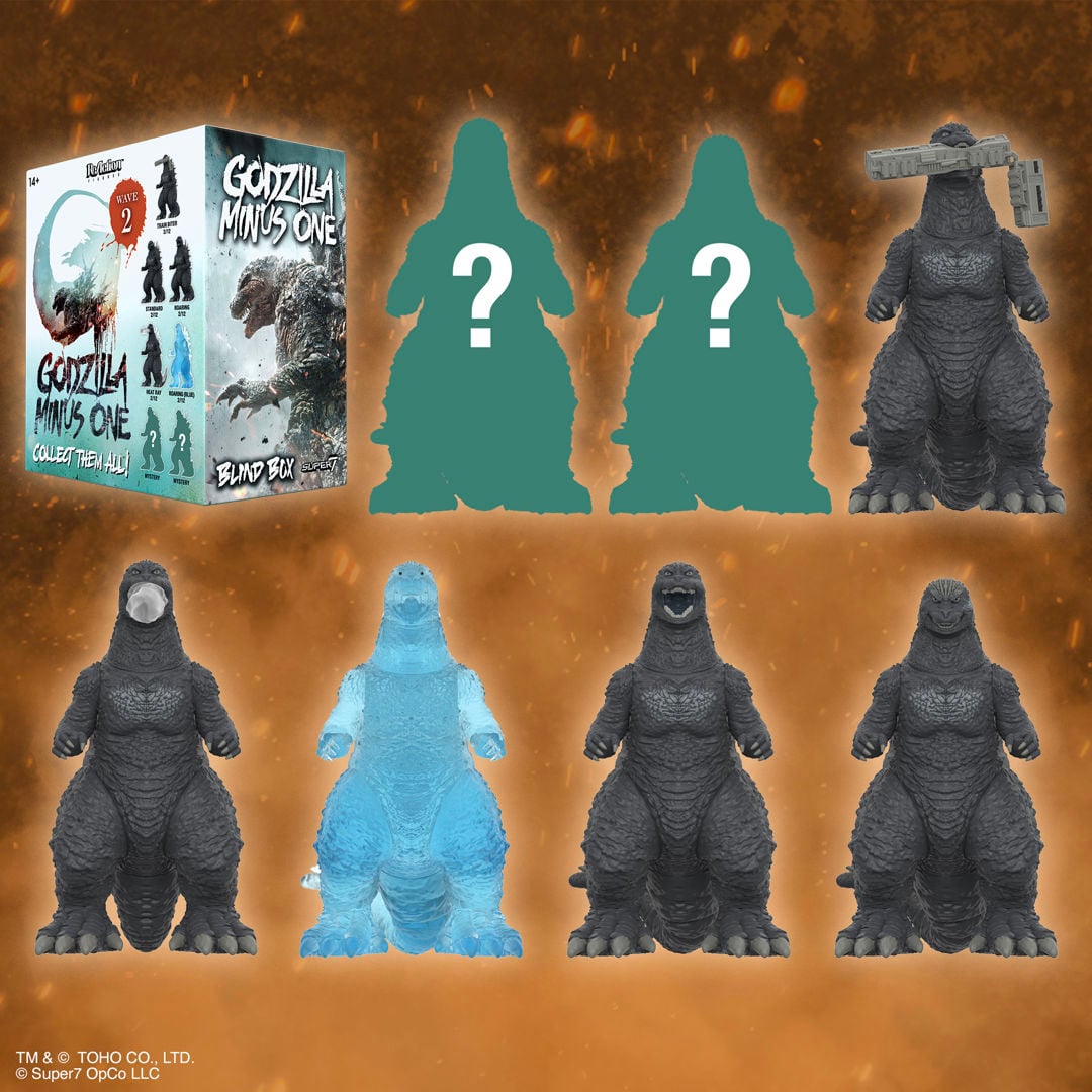 Toho ReAction Blind Box Wave 11 Godzilla Minus One Box of 12 Random Figures