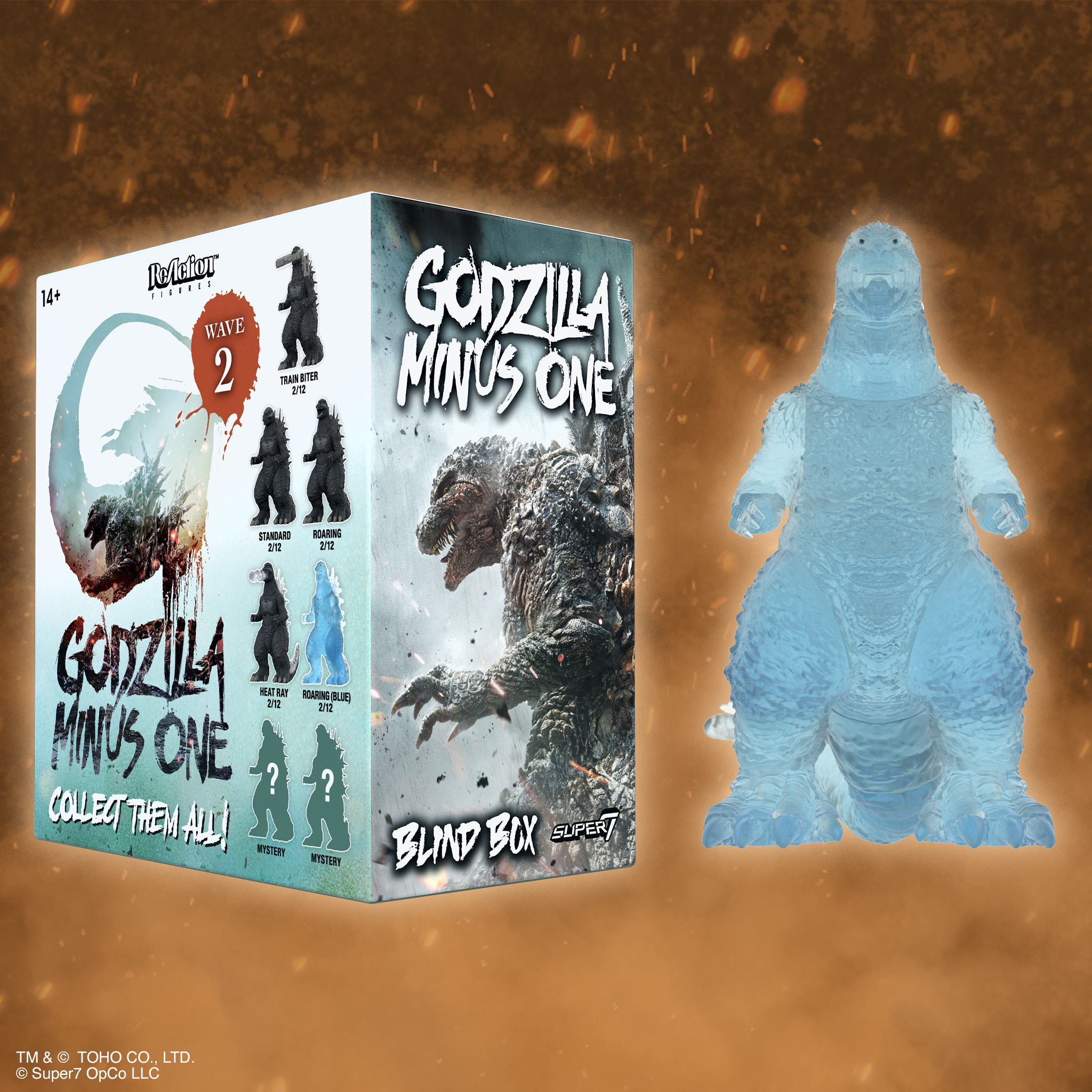 Toho ReAction Blind Box Wave 11 Godzilla Minus One Box of 12 Random Figures Gallery Image 8