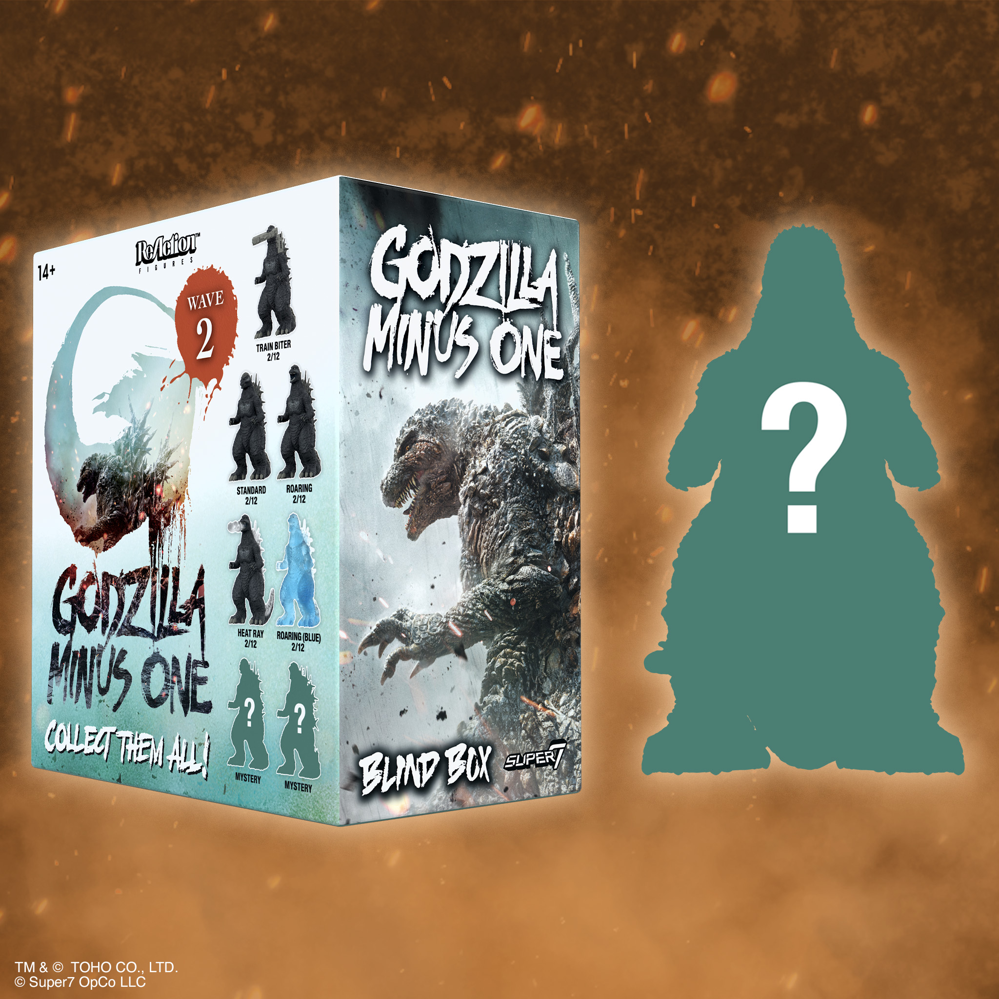 Toho ReAction Blind Box Wave 11 Godzilla Minus One Box of 12 Random Figures Gallery Image 17