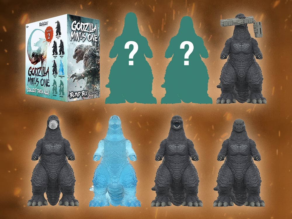 MADE IN GM JAPAN monsterUS：11 Toho ReAction Blind Box Wave 11 Godzilla Minus One Random Figure