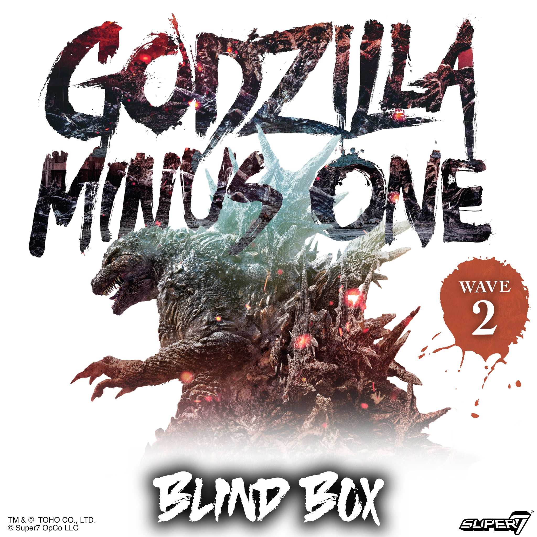 toho（感謝）/2 Toho ReAction Blind Box Wave 11 Godzilla Minus One Random Figure
