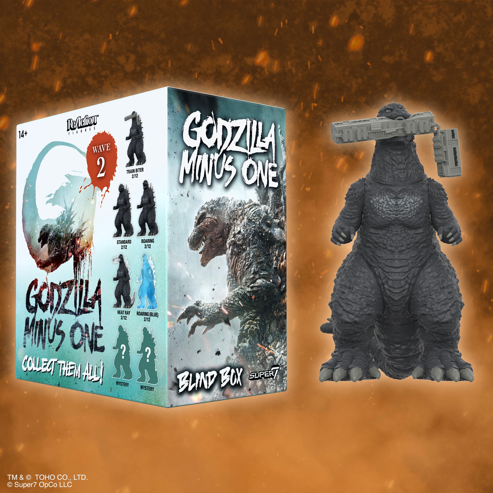 Toho ReAction Blind Box Wave 11 Godzilla Minus One Random Figure