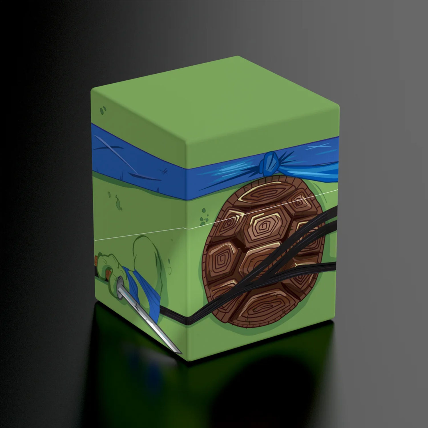 Teenage Mutant Ninja Turtles Squaroes Action Mode Leonardo Deck Box Gallery Image 4