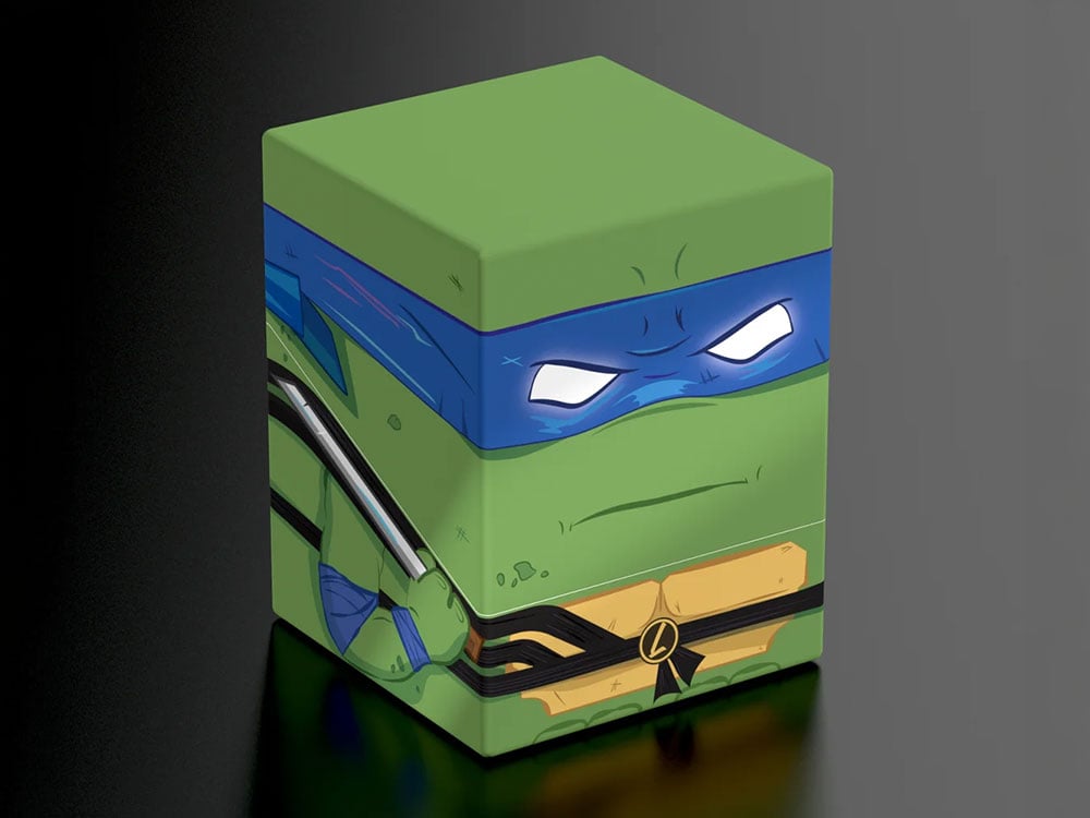Teenage Mutant Ninja Turtles Squaroes Action Mode Leonardo Deck Box Gallery Image 1