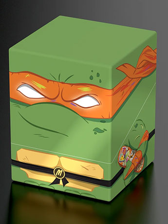 Teenage Mutant Ninja Turtles Squaroes Action Mode Michelangelo Deck Box Gallery Image 2