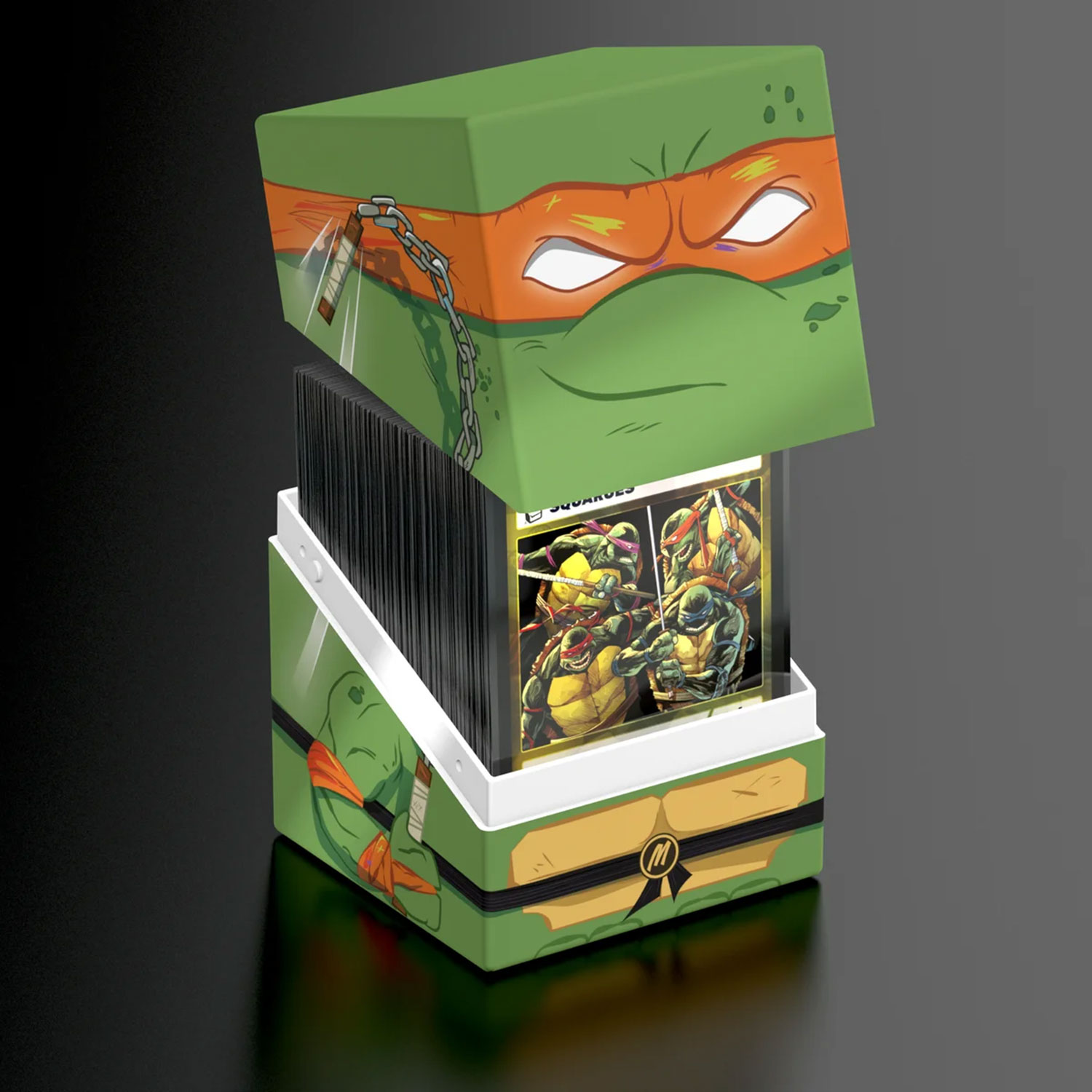 Teenage Mutant Ninja Turtles Squaroes Action Mode Michelangelo Deck Box Gallery Image 7