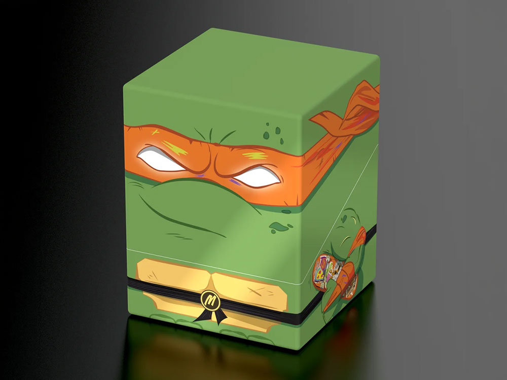 Teenage Mutant Ninja Turtles Squaroes Action Mode Michelangelo Deck Box Gallery Image 1