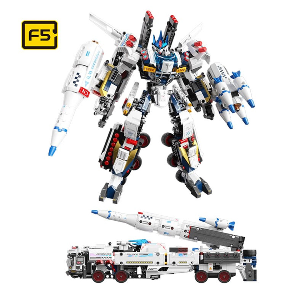 F5 Dragon's Source Mars Rocket Building Blocks Set (A0017)