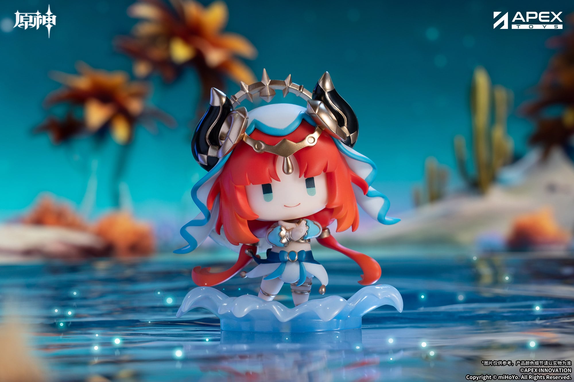 α1 原神 ジン&ノエル&甘雨&刻晴&バーバラ&アンバー スリーブ&プレイマット Genshin Impact Battlefield Valor Series Sumeru Box of 9 Random Figures