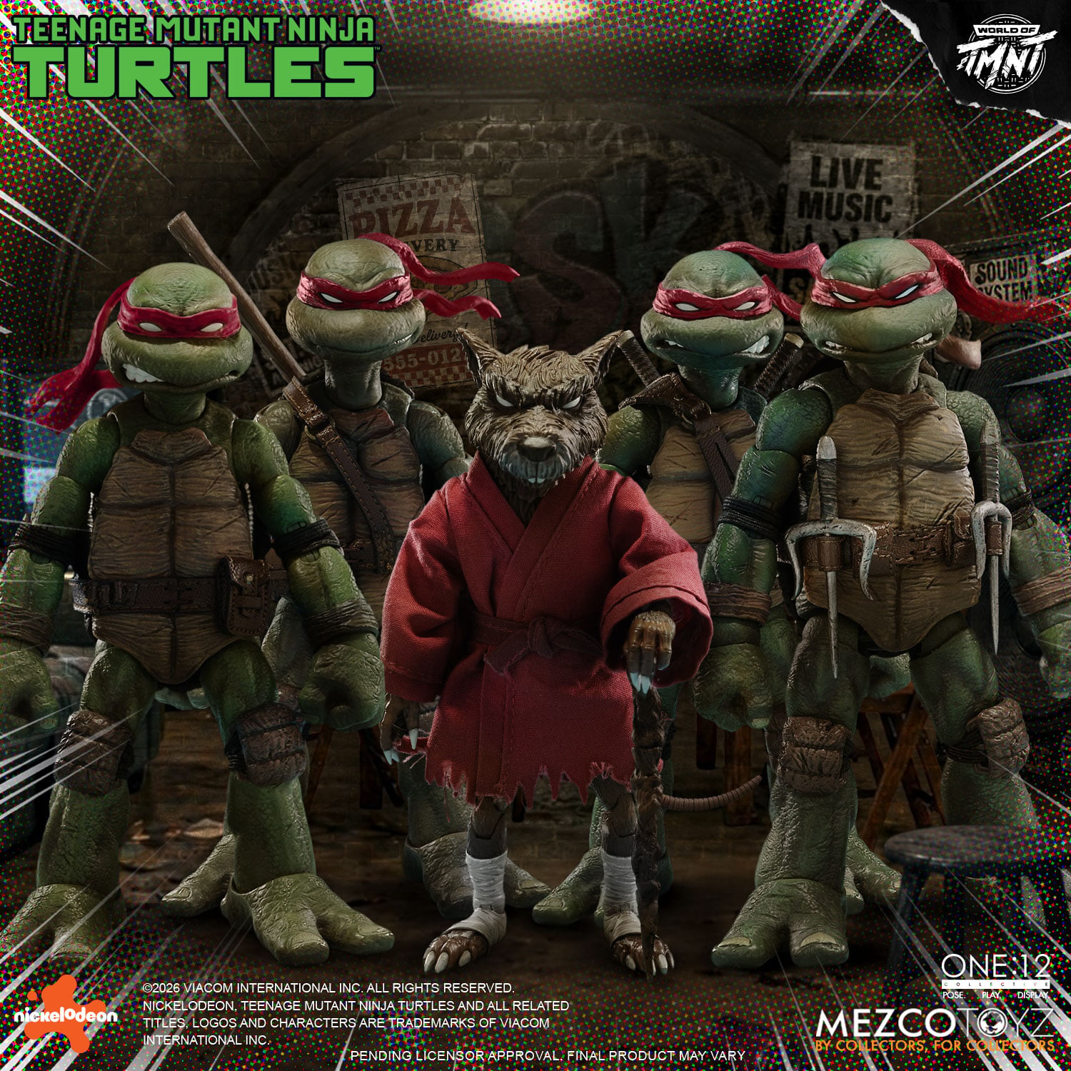 Teenage Mutant Ninja Turtles (Comics) One:12 Collective Deluxe Boxed Set Gallery Image 9