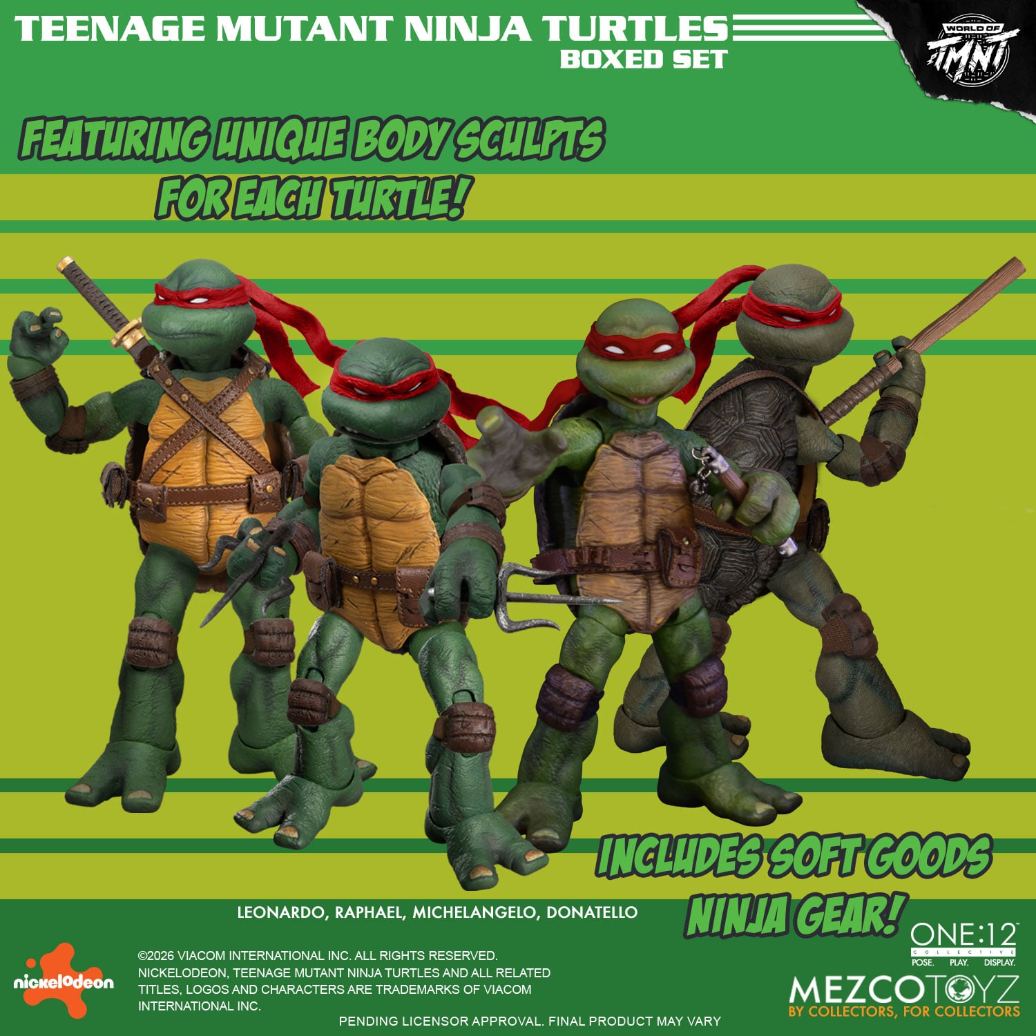 Teenage Mutant Ninja Turtles (Comics) One:12 Collective Deluxe Boxed Set Gallery Image 15