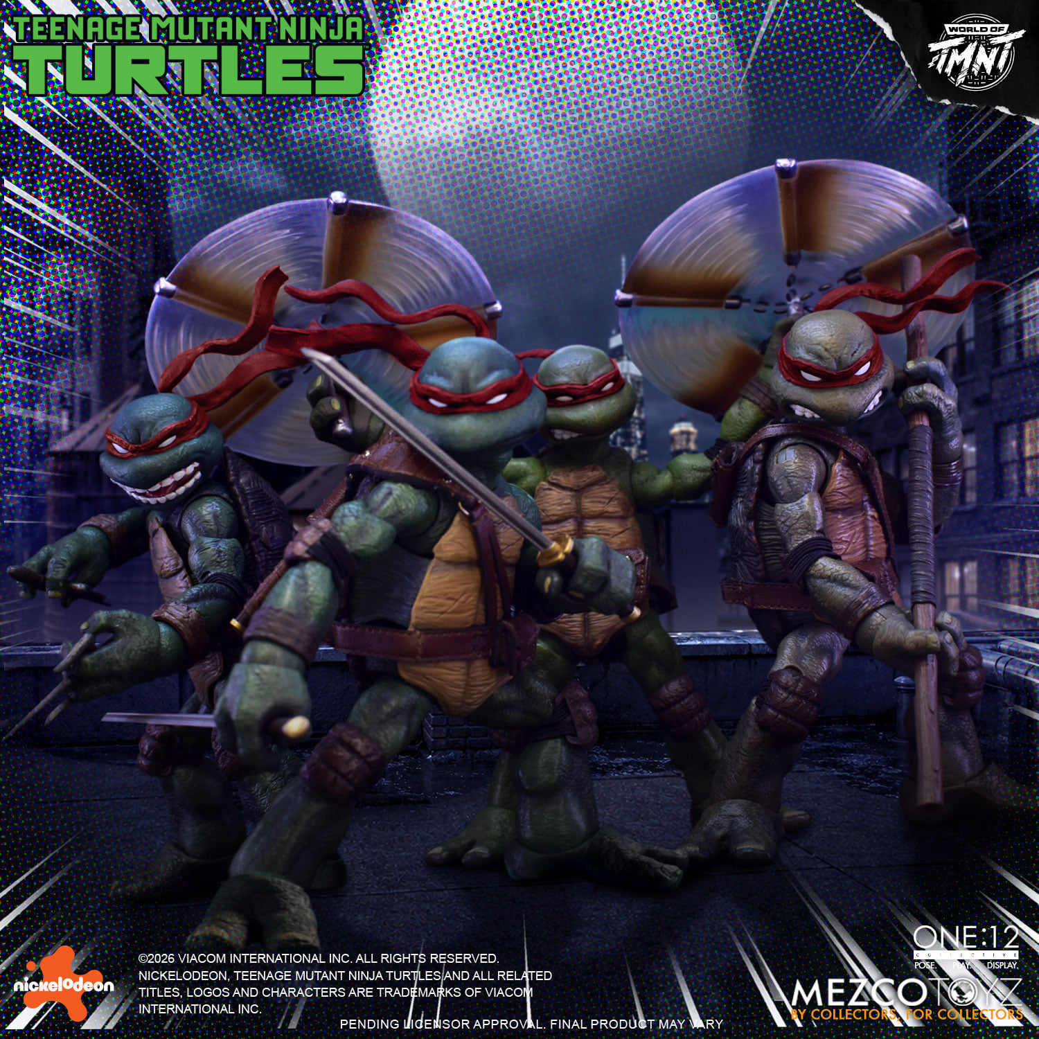Teenage Mutant Ninja Turtles (Comics) One:12 Collective Deluxe Boxed Set Gallery Image 4