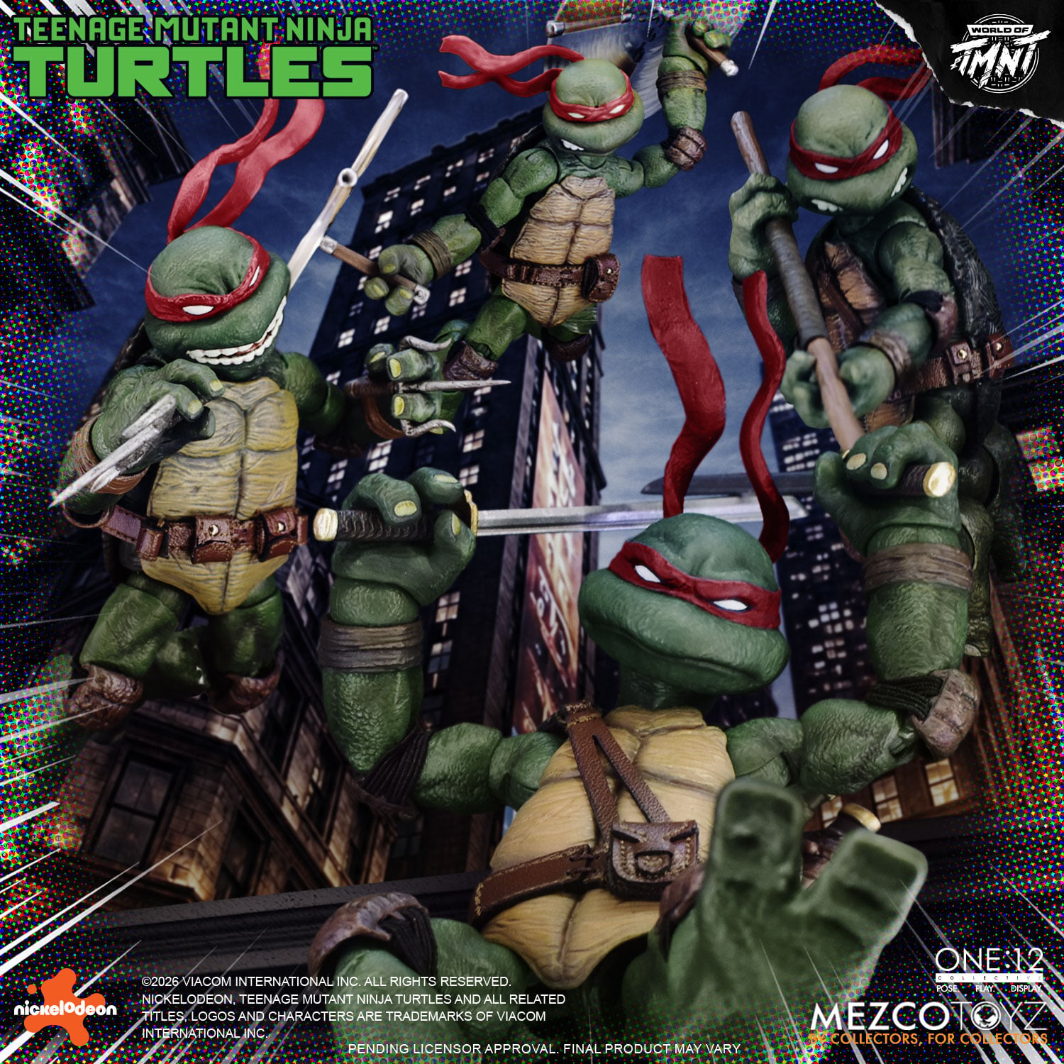 Teenage Mutant Ninja Turtles (Comics) One:12 Collective Deluxe Boxed Set Gallery Image 3