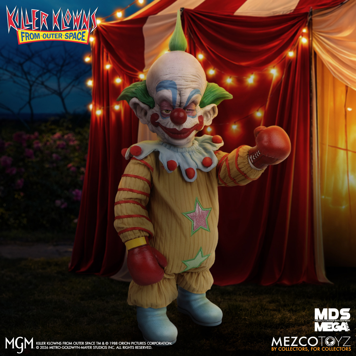 Killer Klowns from Outer Space Mezco Designer Series Mega Scale Shorty Doll Gallery Image 10