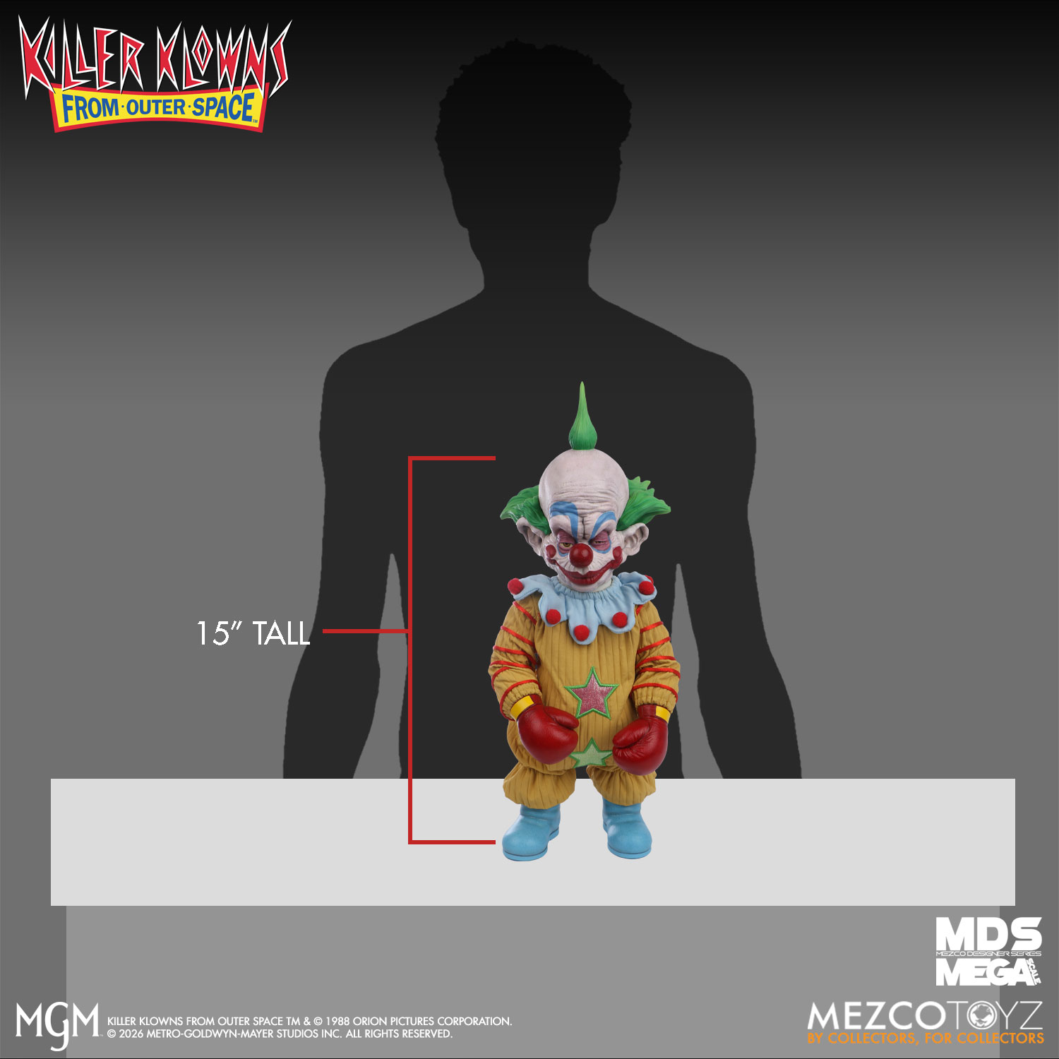 Killer Klowns from Outer Space Mezco Designer Series Mega Scale