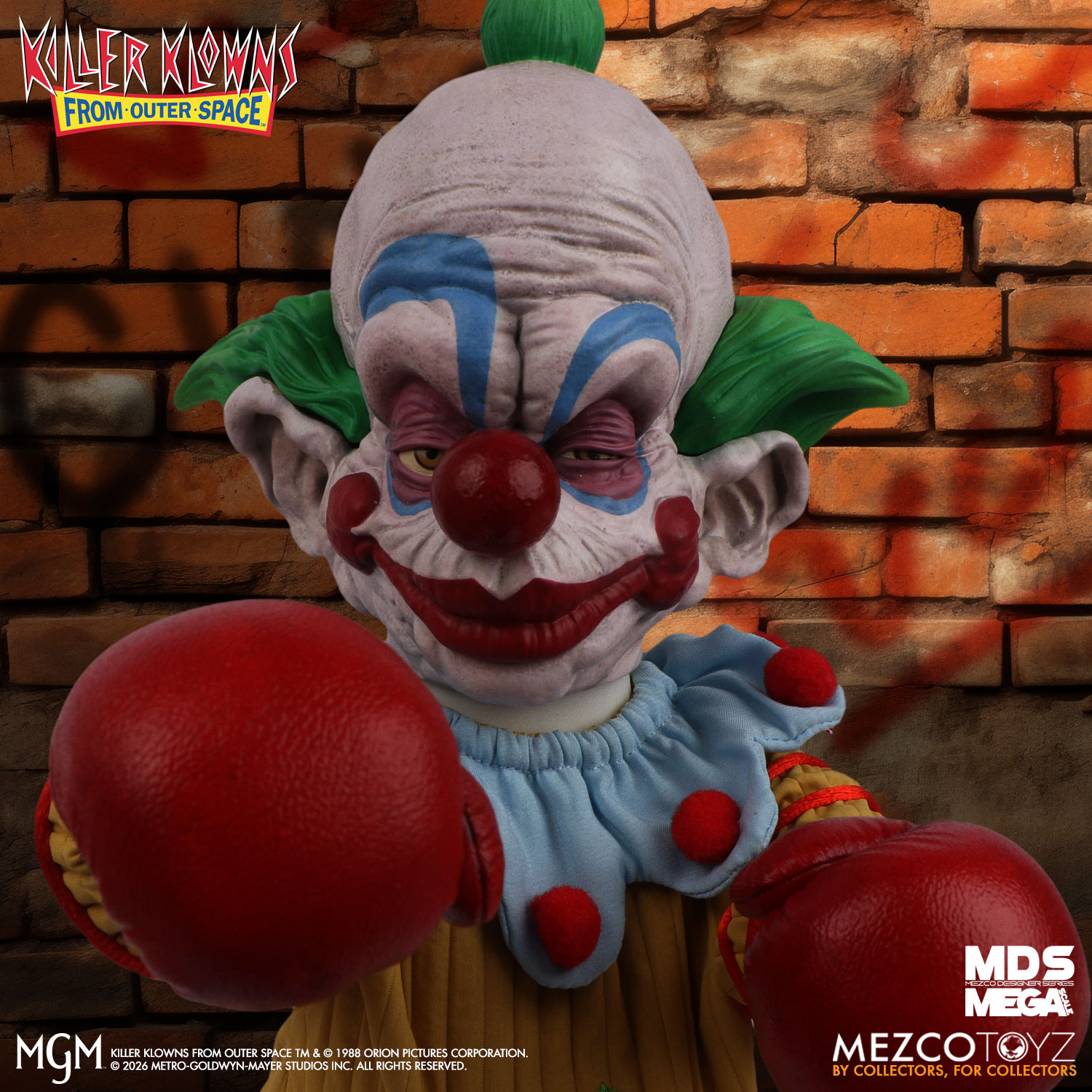 Killer Klowns from Outer Space Mezco Designer Series Mega Scale Shorty Doll Gallery Image 4