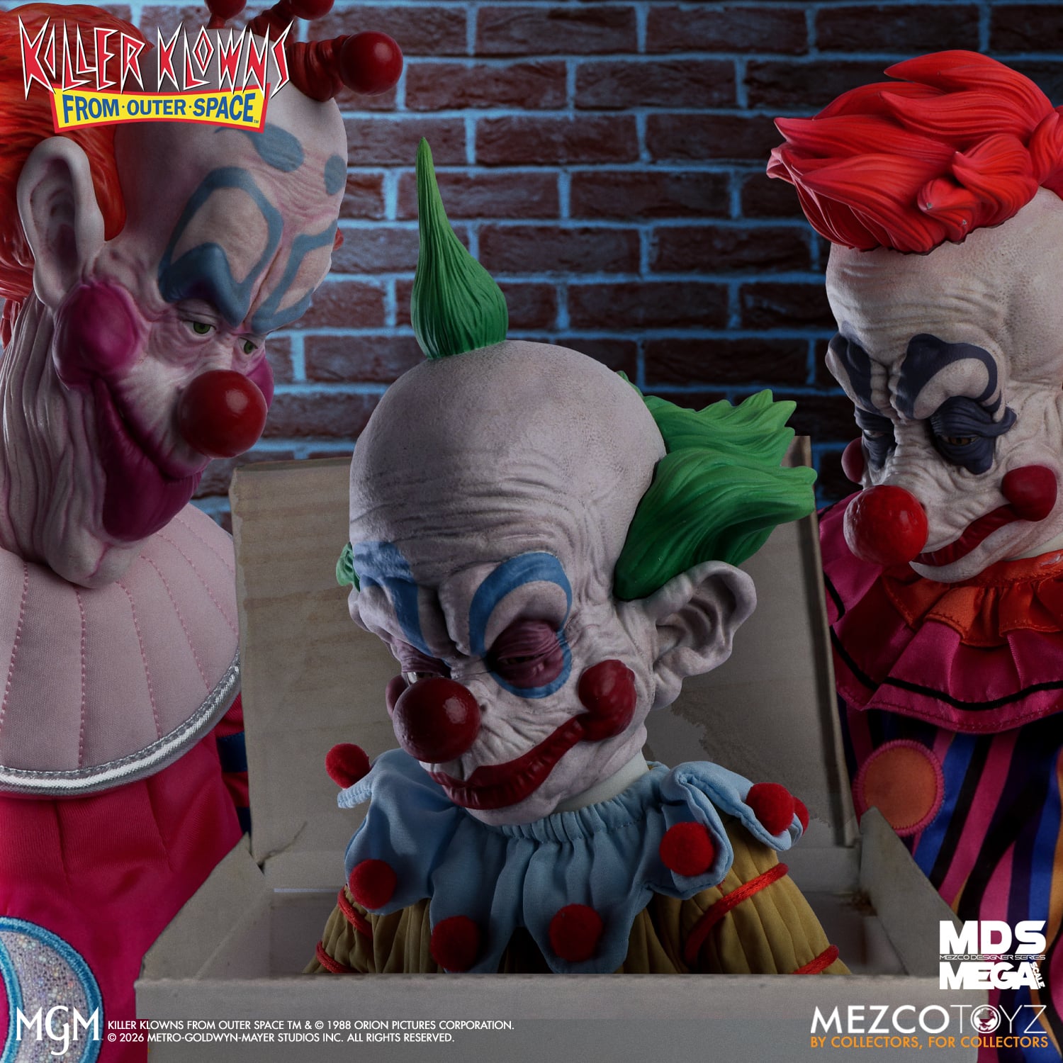 Killer Klowns from Outer Space Mezco Designer Series Mega Scale