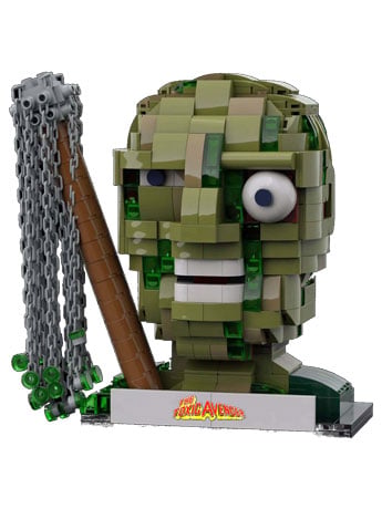 Toxic Avenger Collector Brick Bust Gallery Image 2