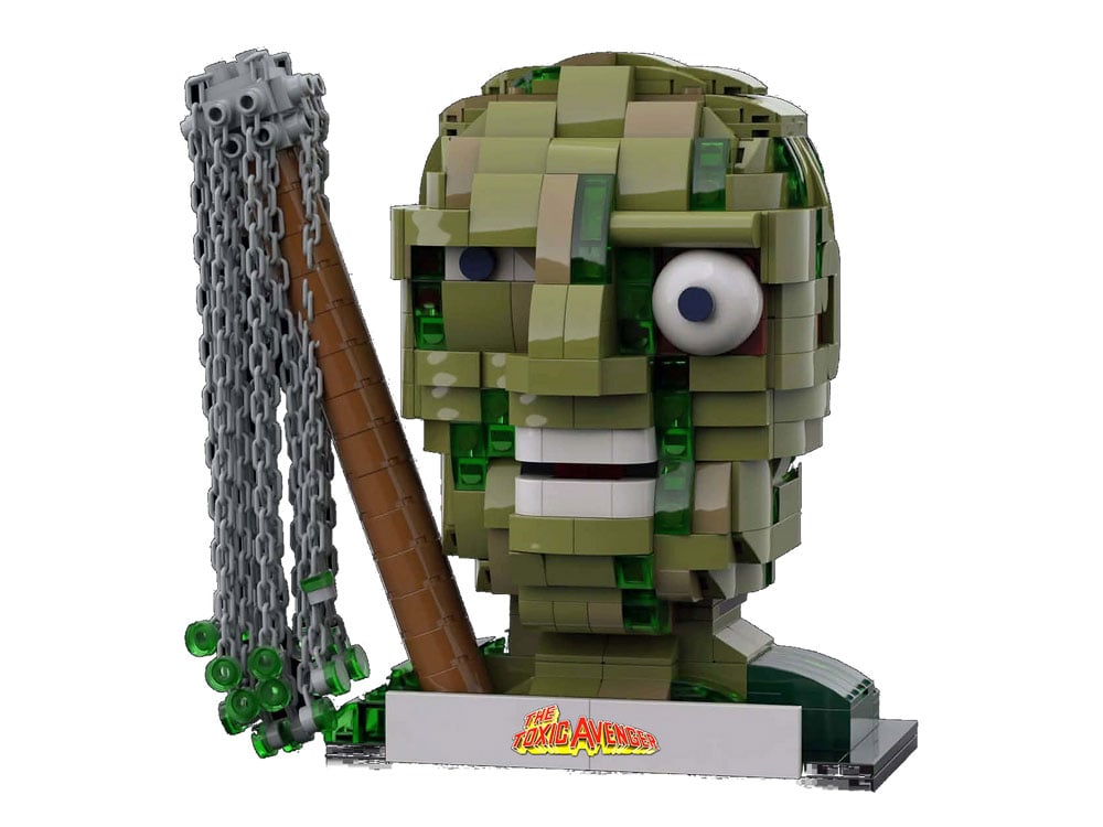 Toxic Avenger Collector Brick Bust Gallery Image 1