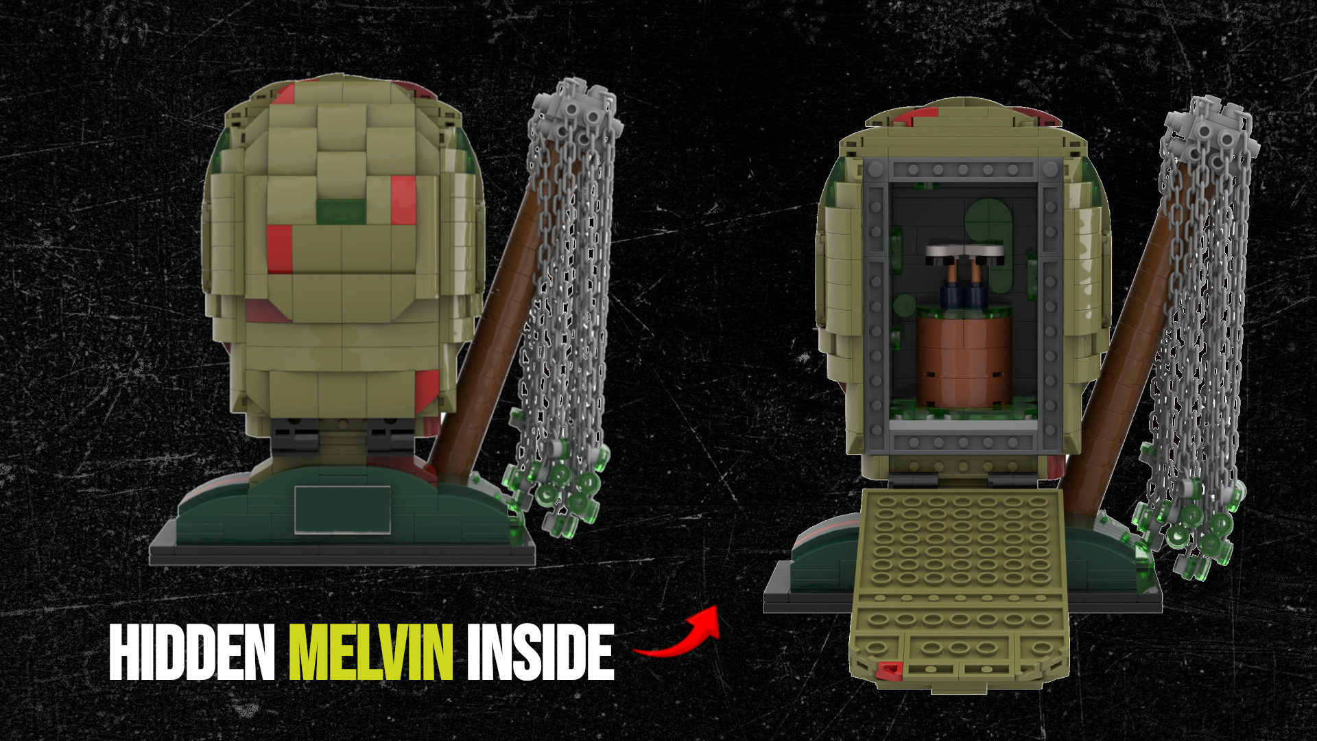 Toxic Avenger Collector Brick Bust Gallery Image 4