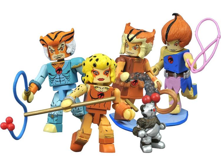 Thundercats Classic Minimates Series 3 Four Pack Gallery Image 1