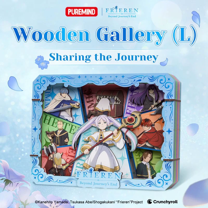 Frieren: Beyond Journey's End Sharing the Journey Large Wooden Gallery Gallery Image 4