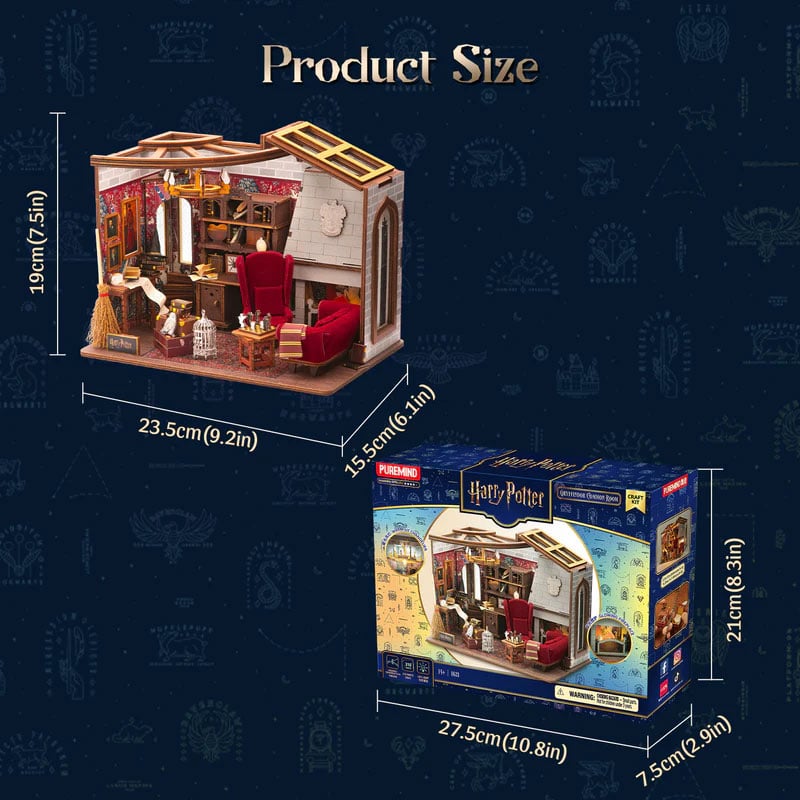 Harry Potter Gryffindor Common Room Craft Kit Set Gallery Image 8