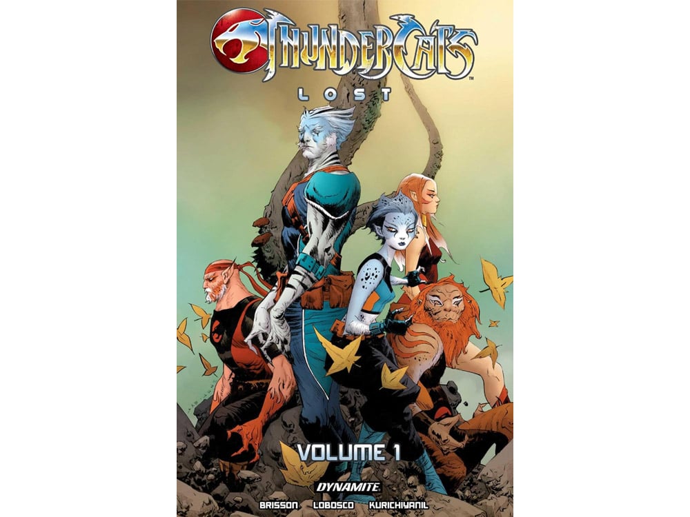 ThunderCats: Lost Vol. 1 Trade paperback cover, published by Dynamite Entertainment