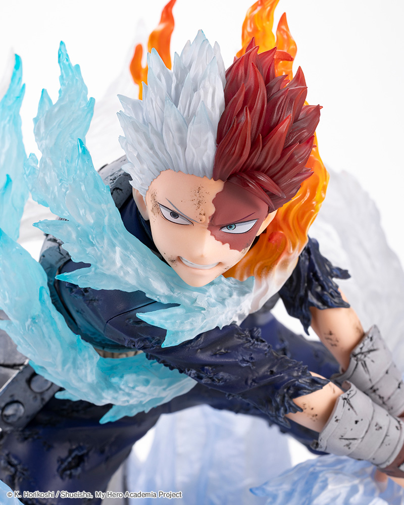 My Hero Academia ArtFX J Shoto Todoroki (Coldflame's Pale Blade Ver.) 1/8 Scale Figure Gallery Image 16