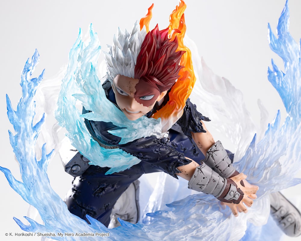 My Hero Academia ArtFX J Shoto Todoroki (Coldflame's Pale Blade Ver.) 1/8 Scale Figure Gallery Image 14