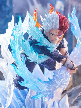My Hero Academia ArtFX J Shoto Todoroki (Coldflame's Pale Blade Ver.) 1/8 Scale Figure Gallery Image 2