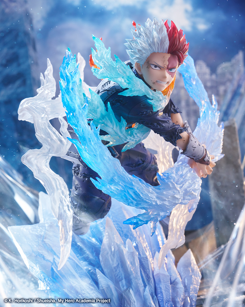 My Hero Academia ArtFX J Shoto Todoroki (Coldflame's Pale Blade Ver.) 1/8 Scale Figure Gallery Image 4