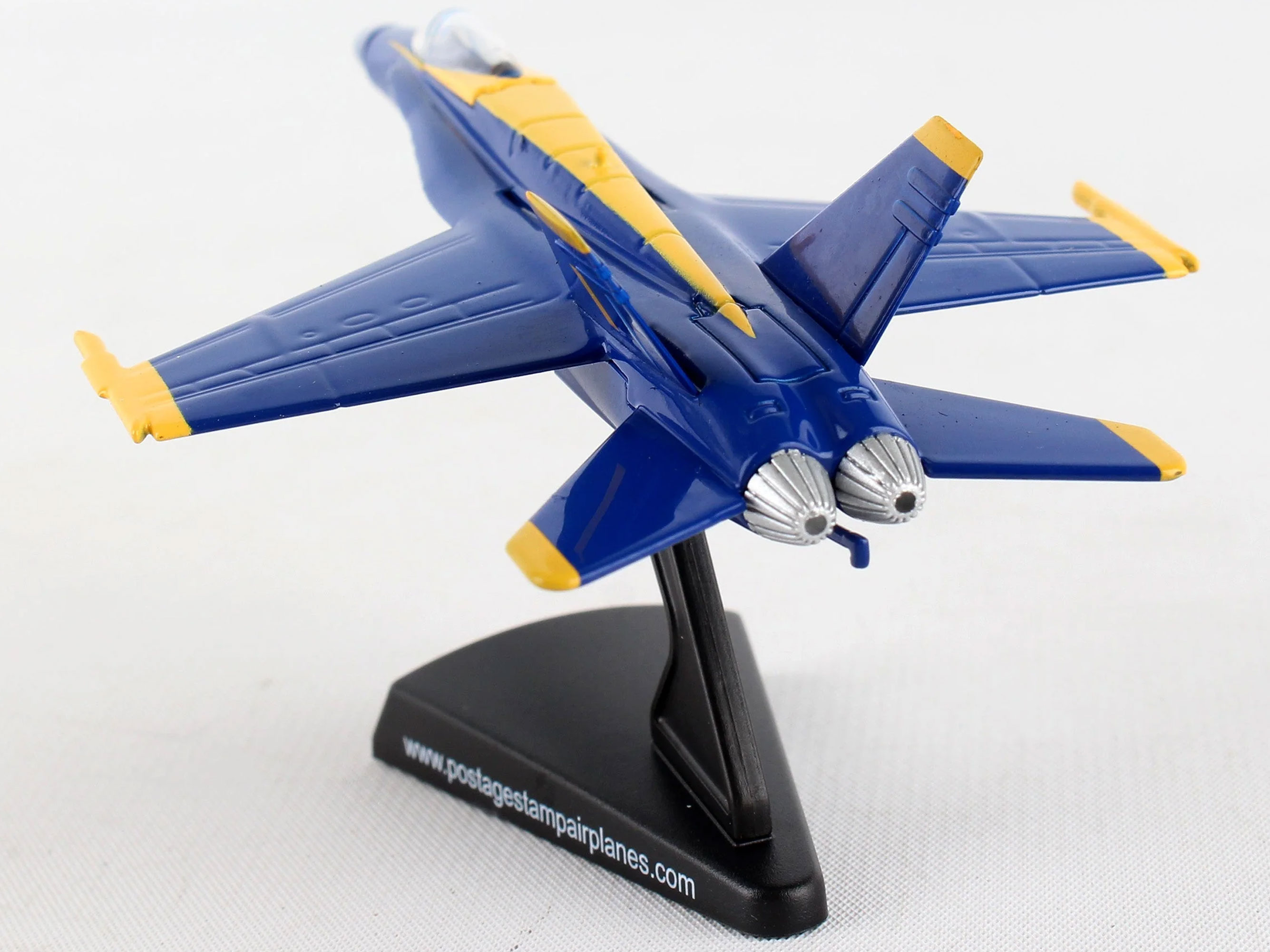 Postage Stamp Collection F/A-18C Hornet Blue Angels 1/150 Scale Replica Gallery Image 8