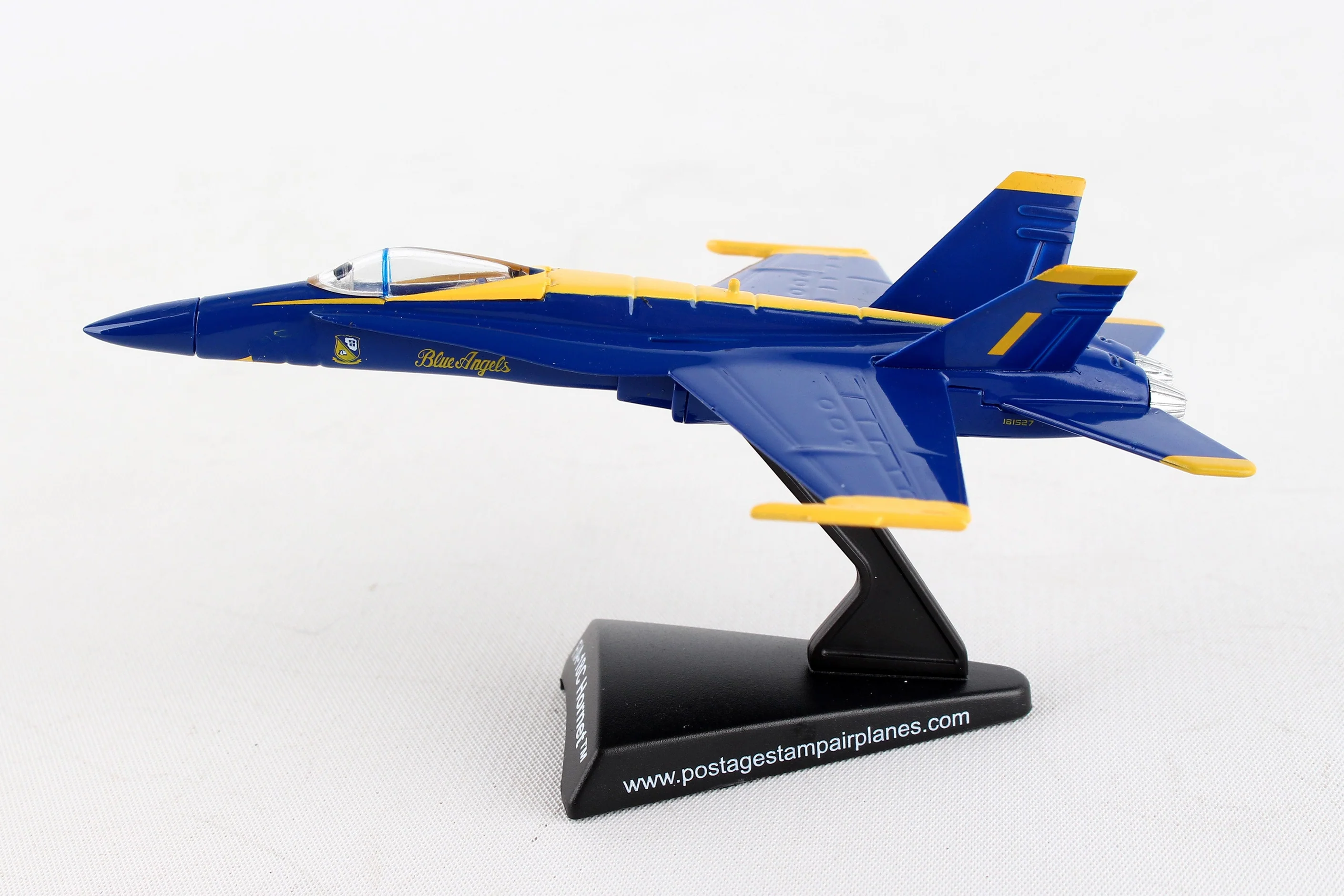 Postage Stamp Collection F/A-18C Hornet Blue Angels 1/150 Scale Replica Gallery Image 4
