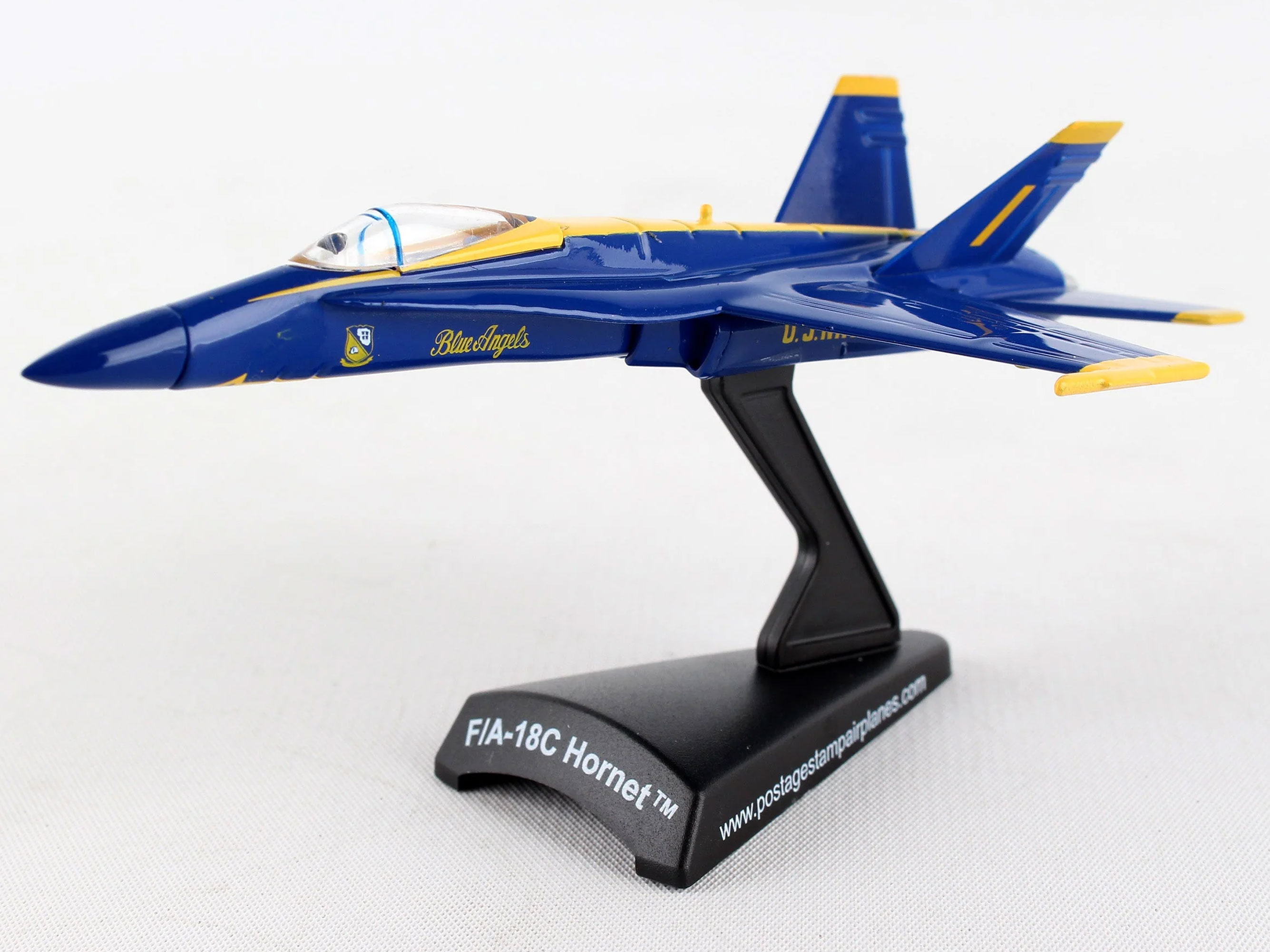 Postage Stamp Collection F/A-18C Hornet Blue Angels 1/150 Scale Replica Gallery Image 6