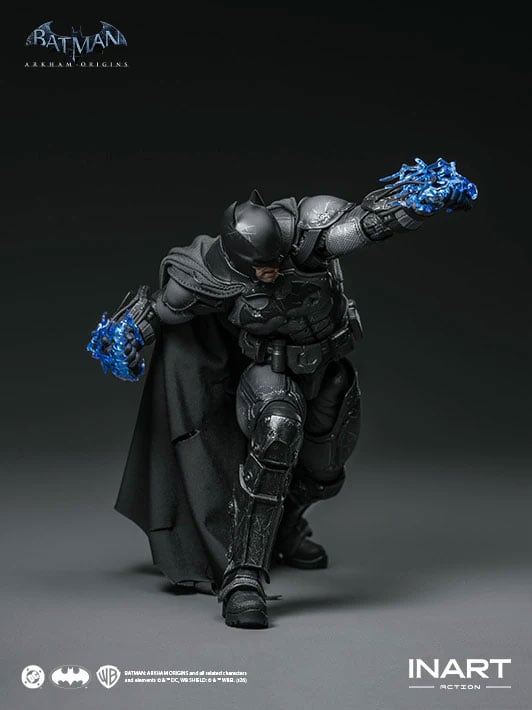 Batman: Arkham Origins InArt Batman (Battle Damaged Ver.) 1/12 Scale Action Figure Gallery Image 21