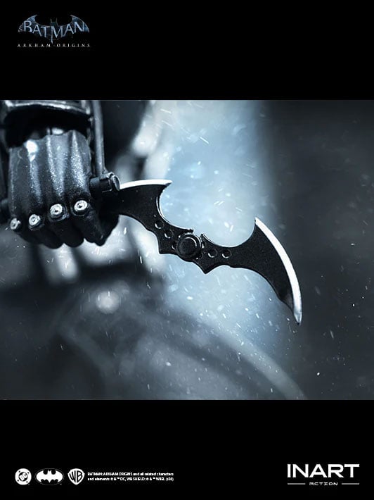 Batman: Arkham Origins InArt Batman (Battle Damaged Ver.) 1/12 Scale Action Figure Gallery Image 15